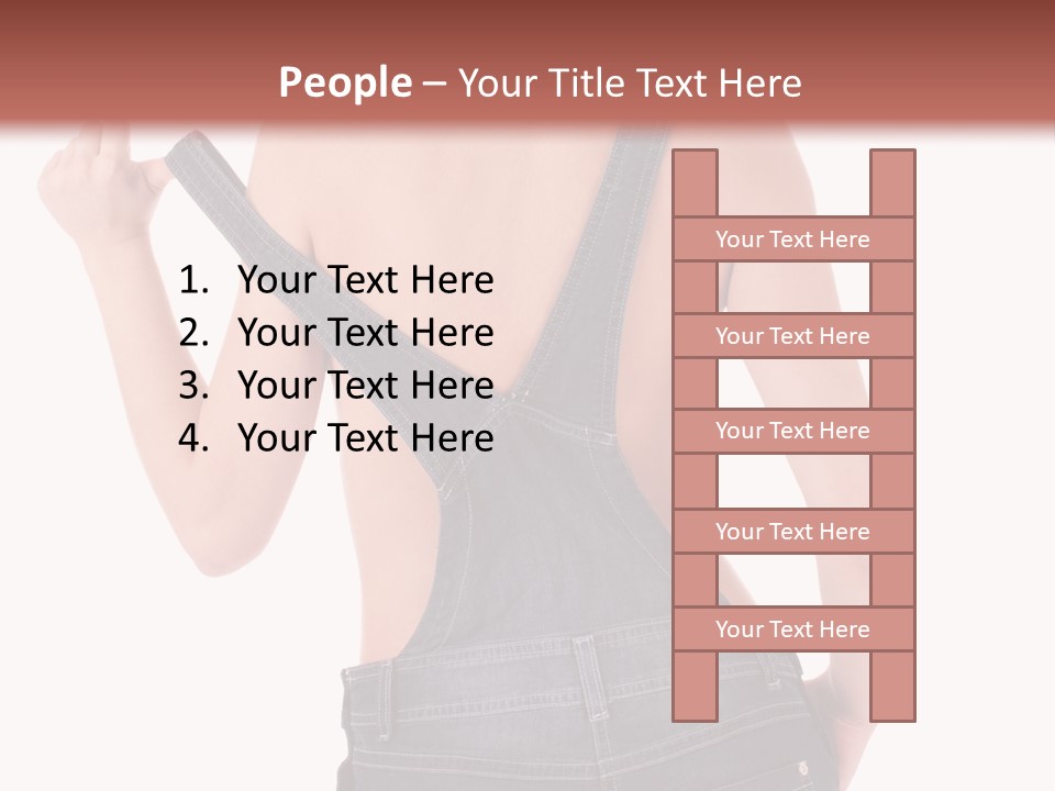 Carpenter Isolated Builder PowerPoint Template
