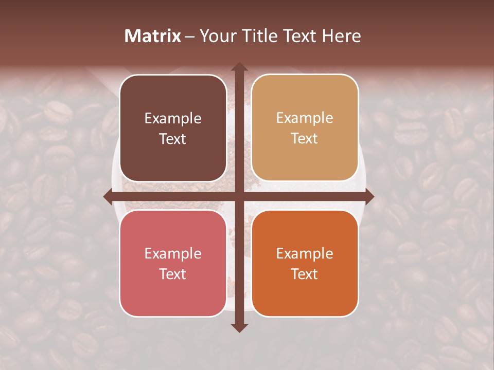 Sweet Espresso Cup PowerPoint Template