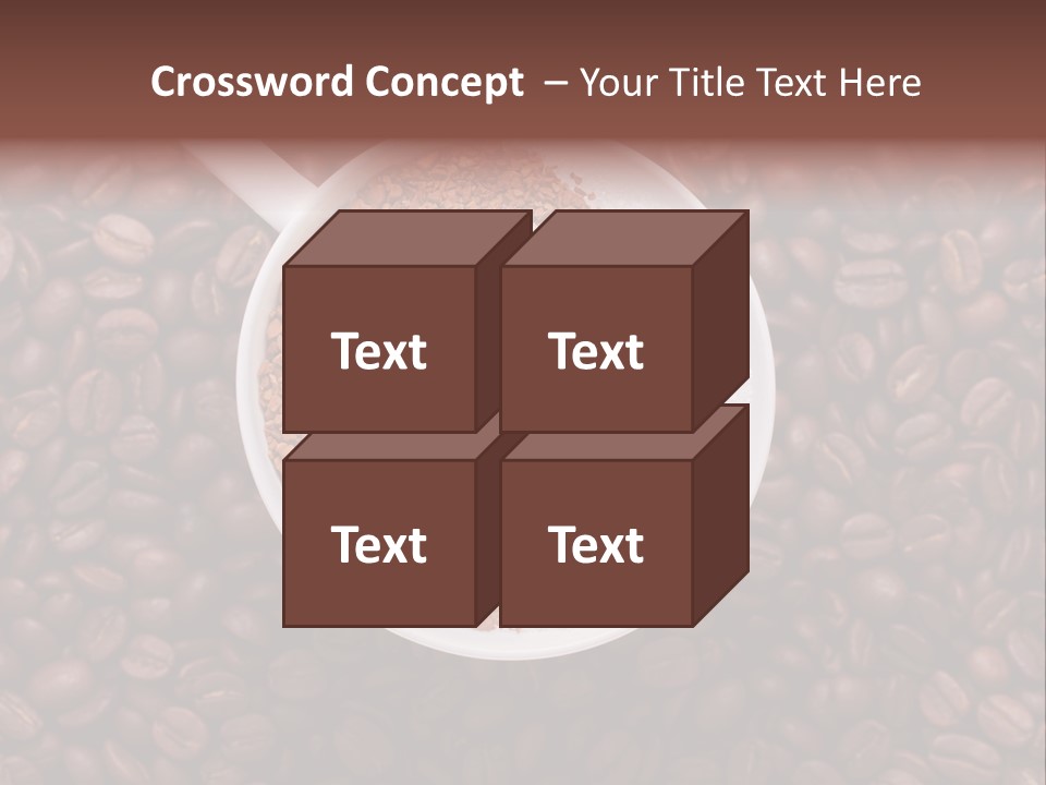 Sweet Espresso Cup PowerPoint Template