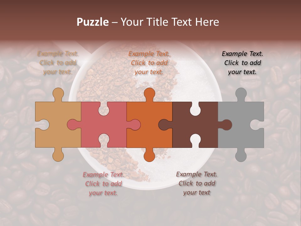 Sweet Espresso Cup PowerPoint Template