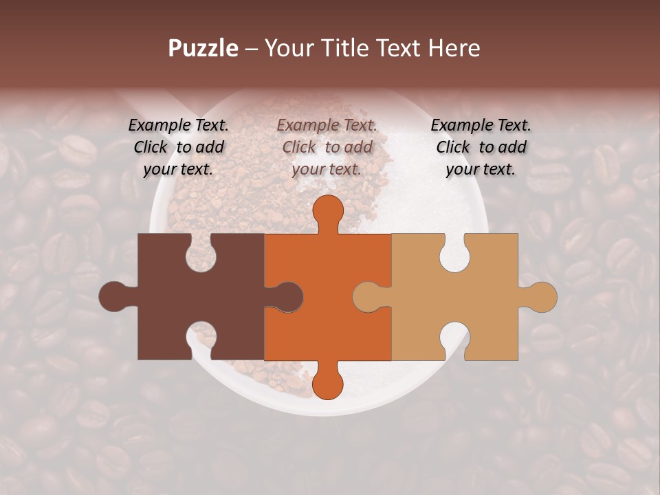 Sweet Espresso Cup PowerPoint Template