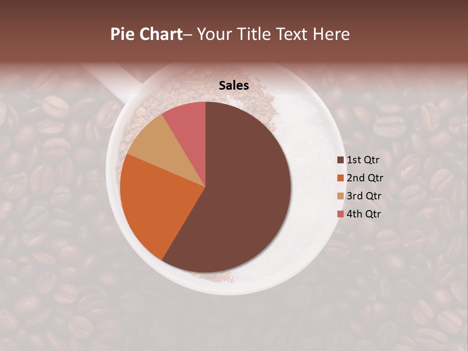 Sweet Espresso Cup PowerPoint Template