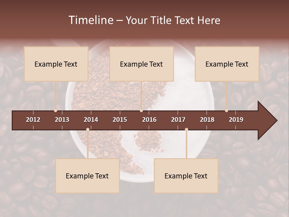 Sweet Espresso Cup PowerPoint Template