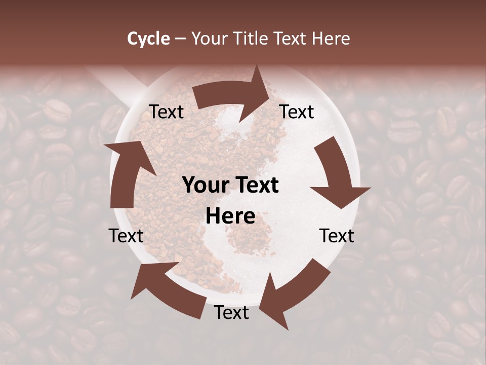 Sweet Espresso Cup PowerPoint Template