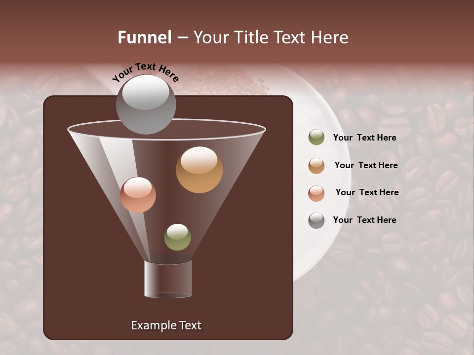 Sweet Espresso Cup PowerPoint Template
