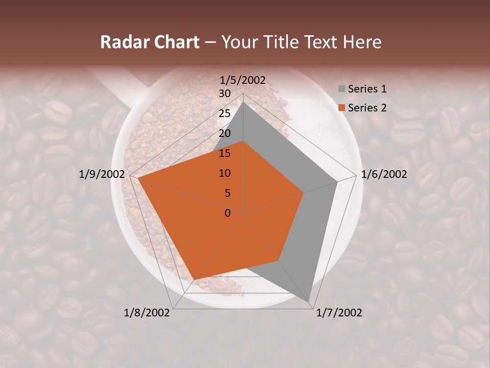 Sweet Espresso Cup PowerPoint Template