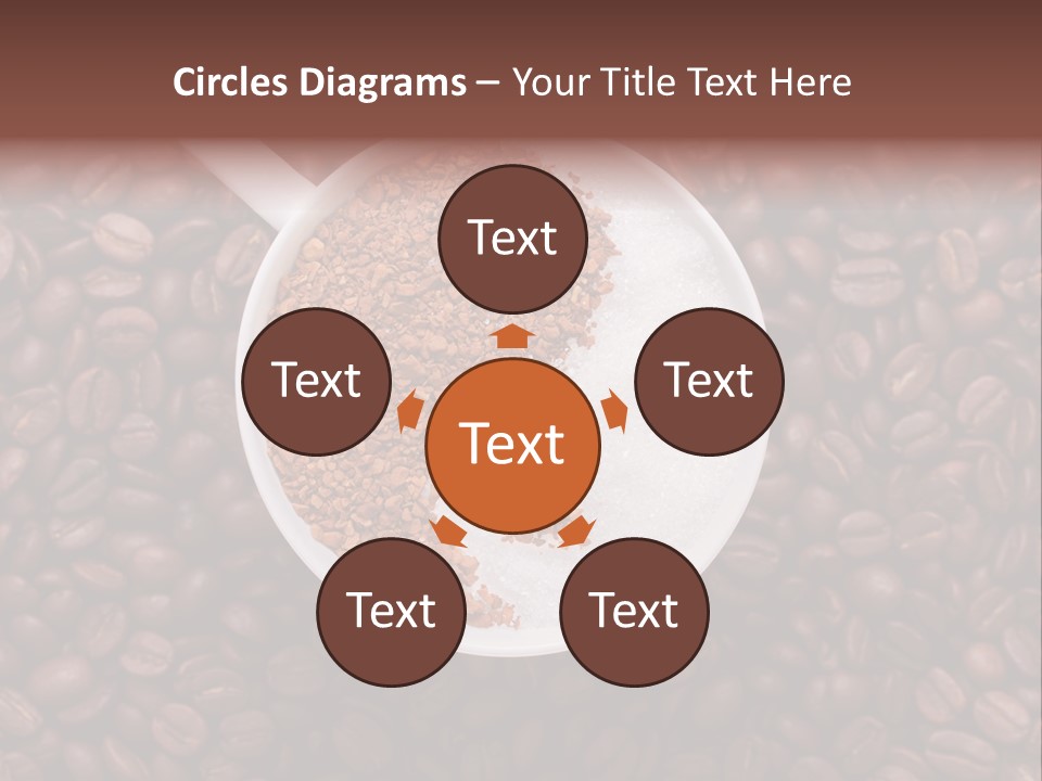 Sweet Espresso Cup PowerPoint Template