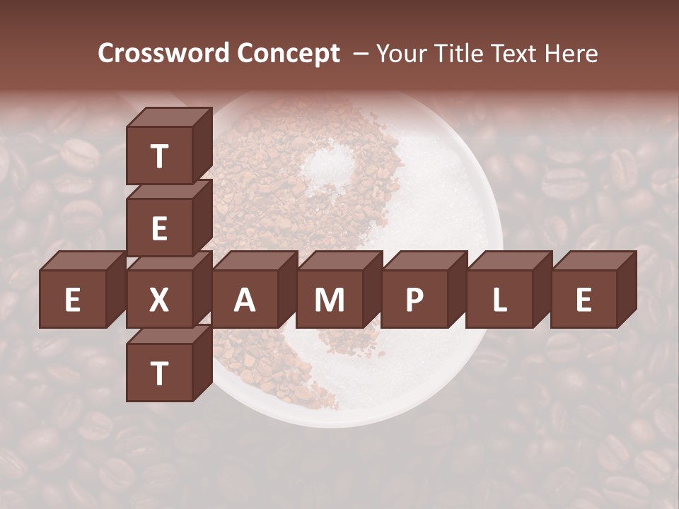 Sweet Espresso Cup PowerPoint Template