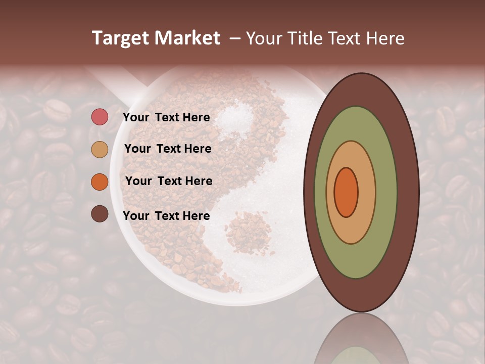 Sweet Espresso Cup PowerPoint Template