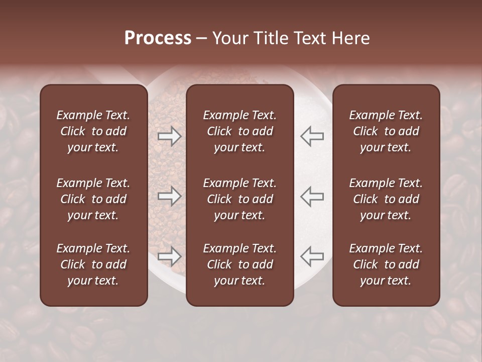 Sweet Espresso Cup PowerPoint Template