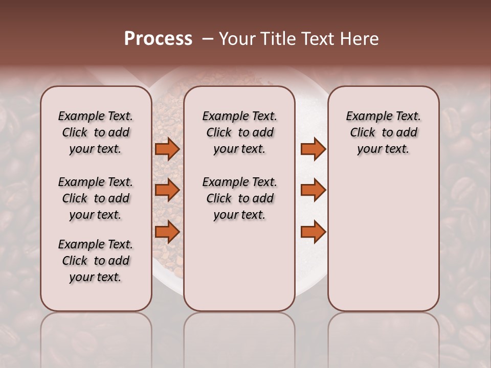 Sweet Espresso Cup PowerPoint Template