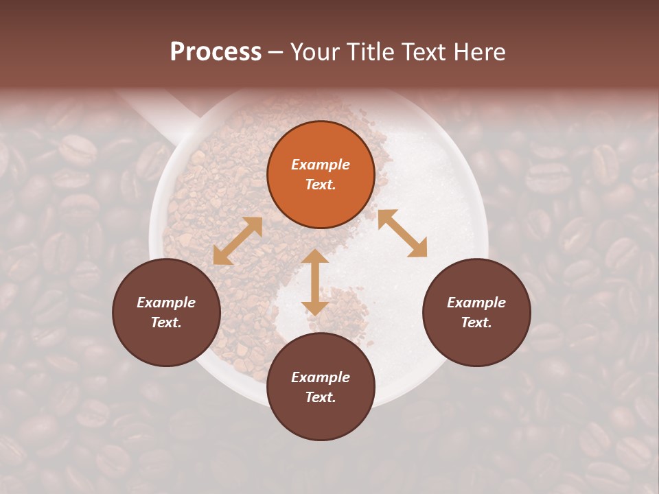 Sweet Espresso Cup PowerPoint Template