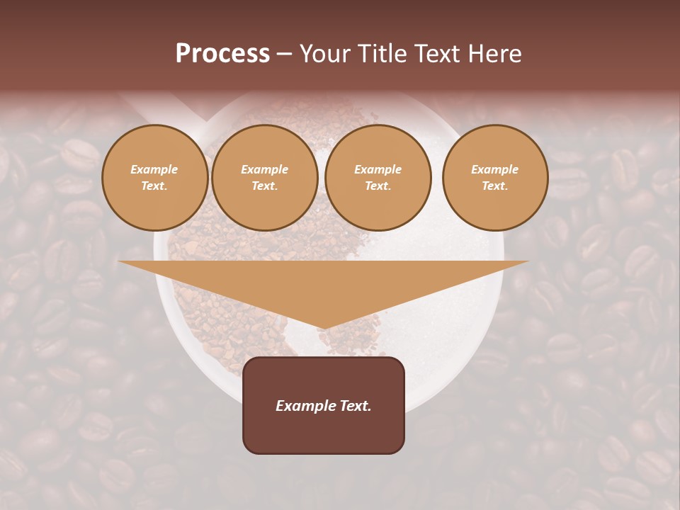 Sweet Espresso Cup PowerPoint Template