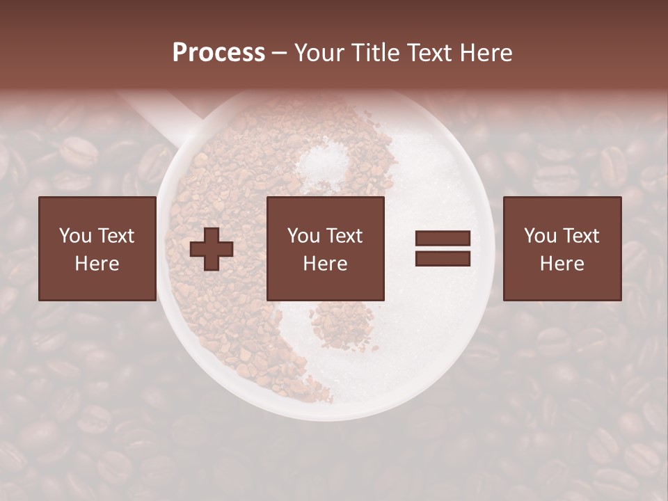 Sweet Espresso Cup PowerPoint Template