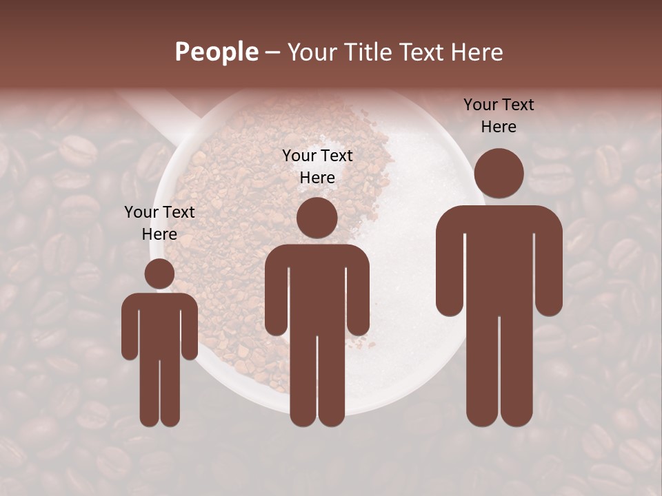 Sweet Espresso Cup PowerPoint Template