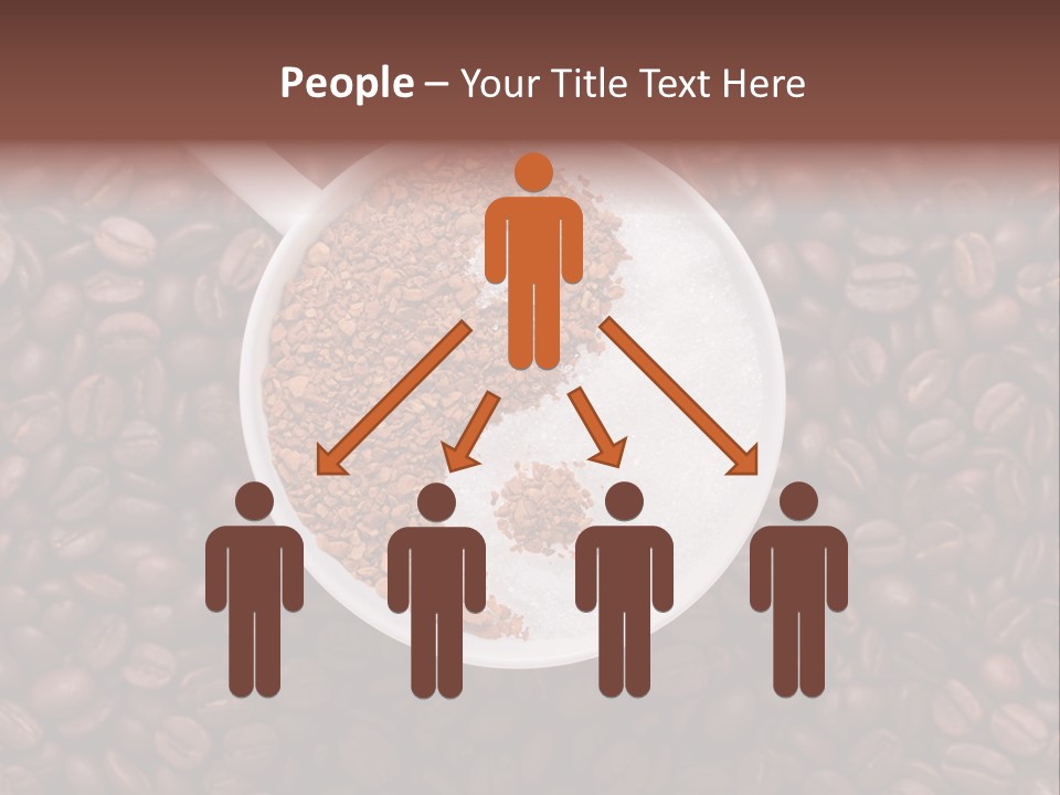 Sweet Espresso Cup PowerPoint Template