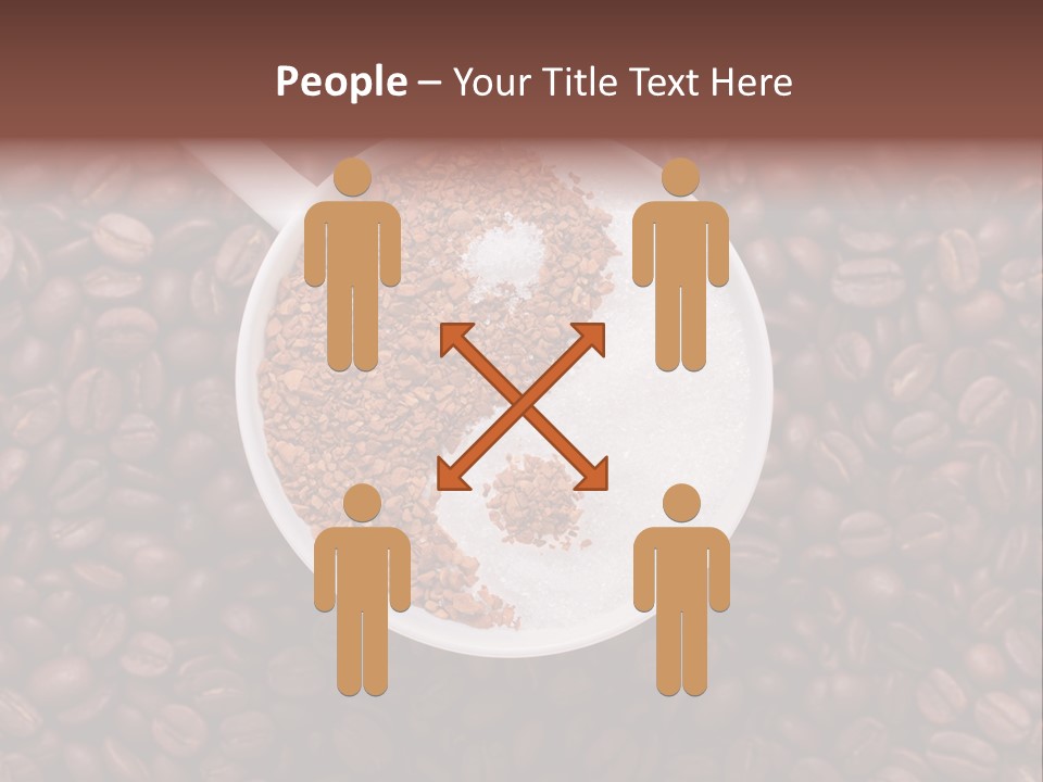 Sweet Espresso Cup PowerPoint Template