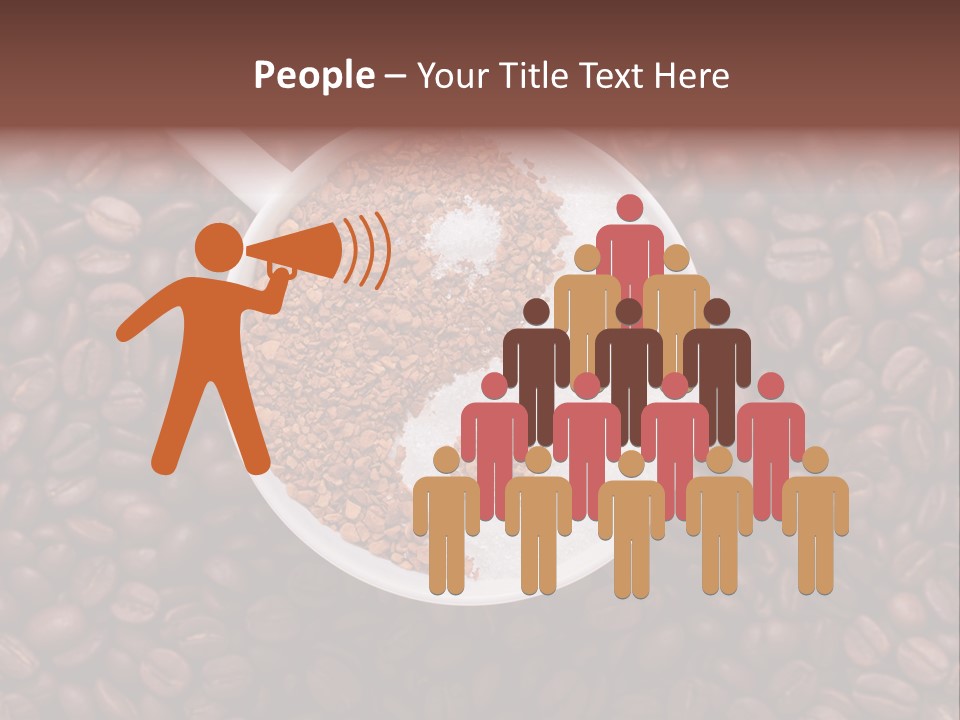 Sweet Espresso Cup PowerPoint Template