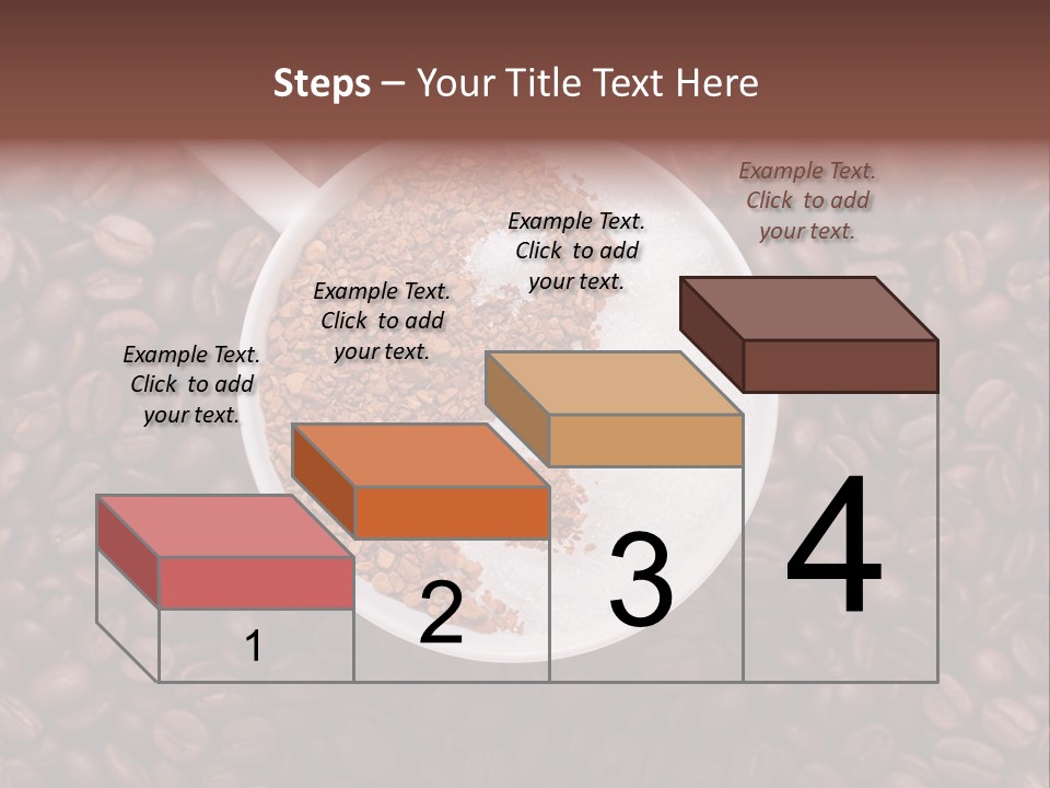 Sweet Espresso Cup PowerPoint Template