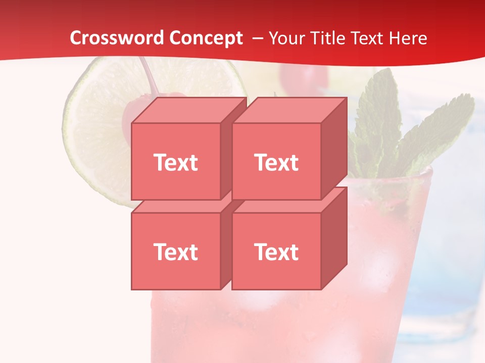 Bar Cool Berry PowerPoint Template