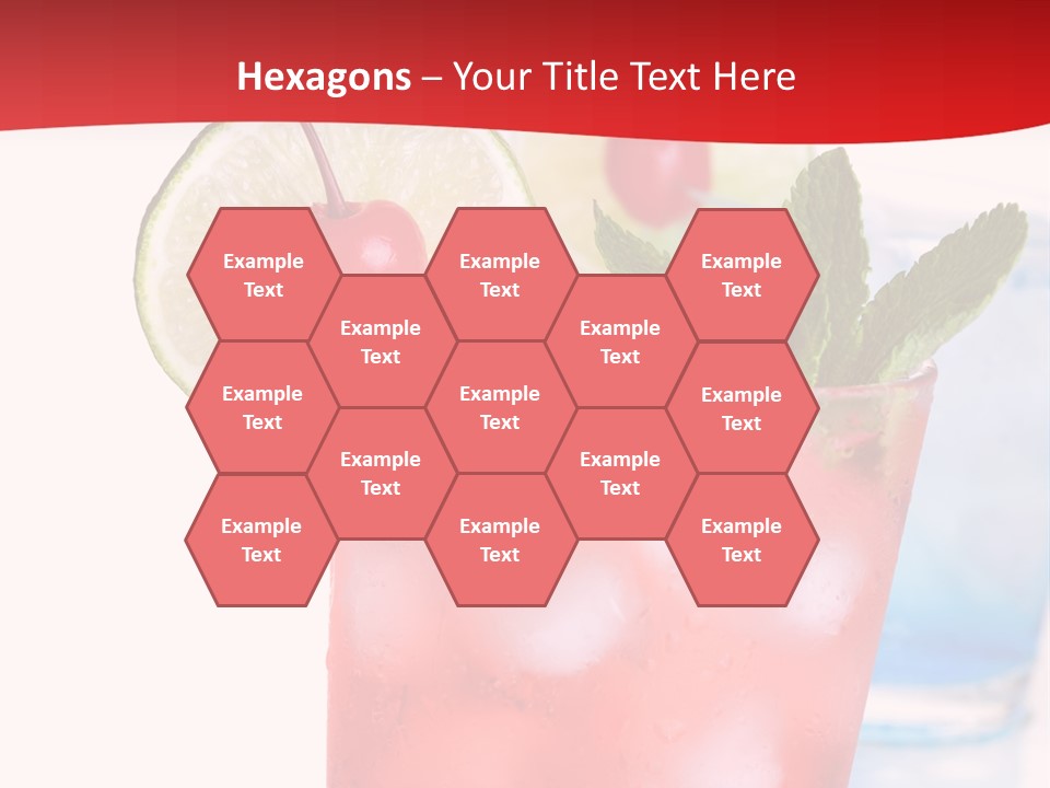 Bar Cool Berry PowerPoint Template