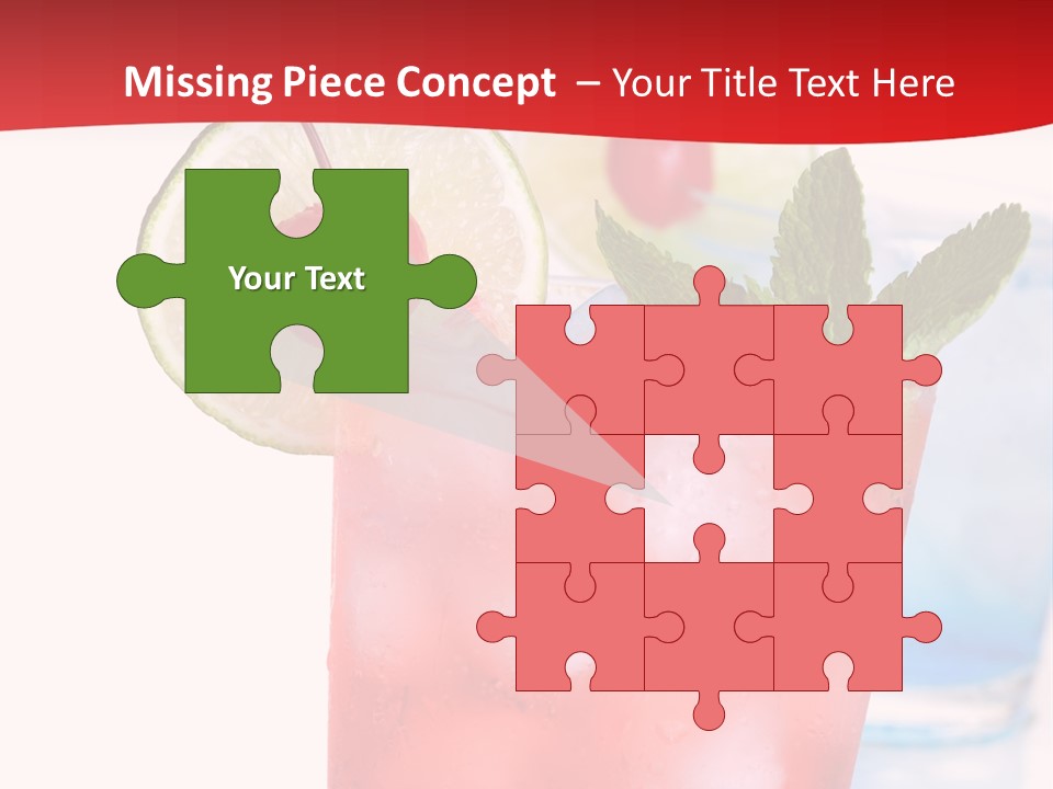 Bar Cool Berry PowerPoint Template