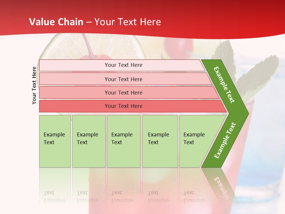 Bar Cool Berry PowerPoint Template