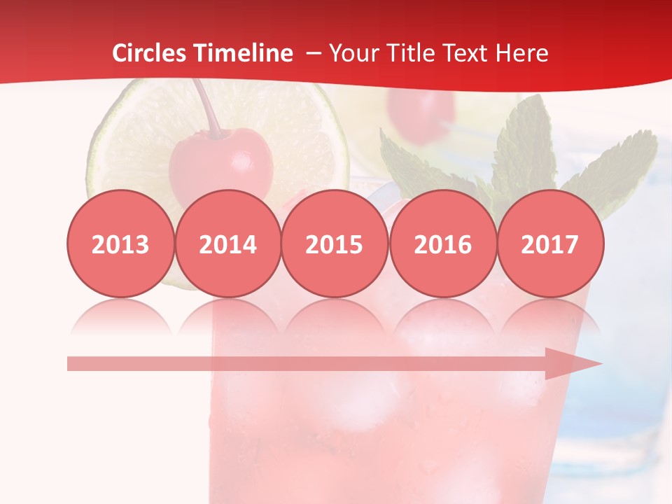 Bar Cool Berry PowerPoint Template