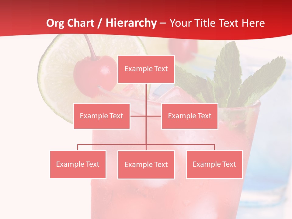 Bar Cool Berry PowerPoint Template