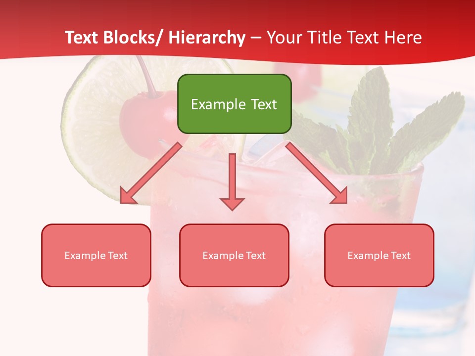 Bar Cool Berry PowerPoint Template