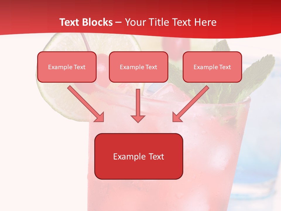 Bar Cool Berry PowerPoint Template