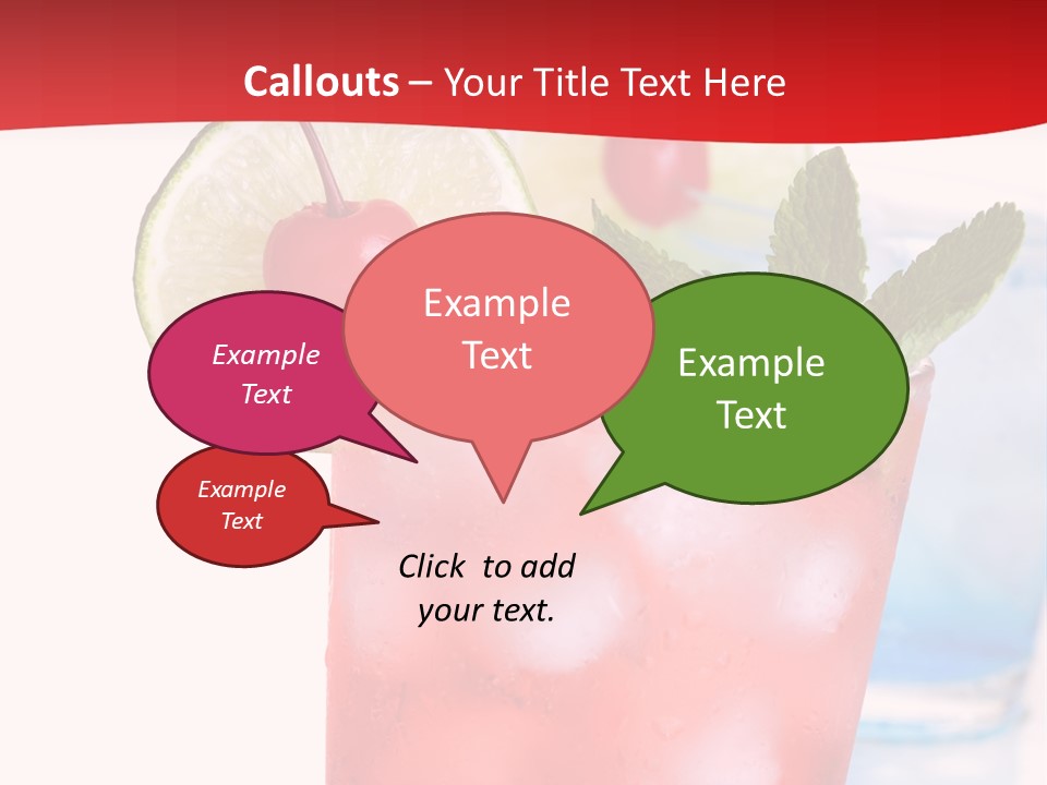 Bar Cool Berry PowerPoint Template