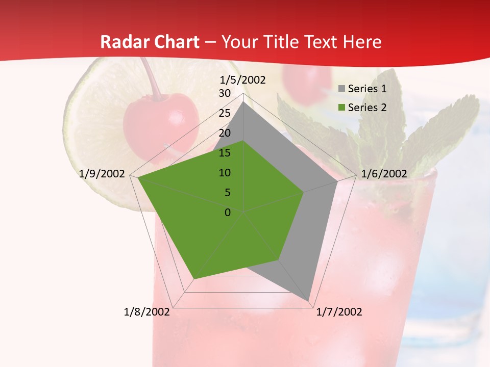 Bar Cool Berry PowerPoint Template