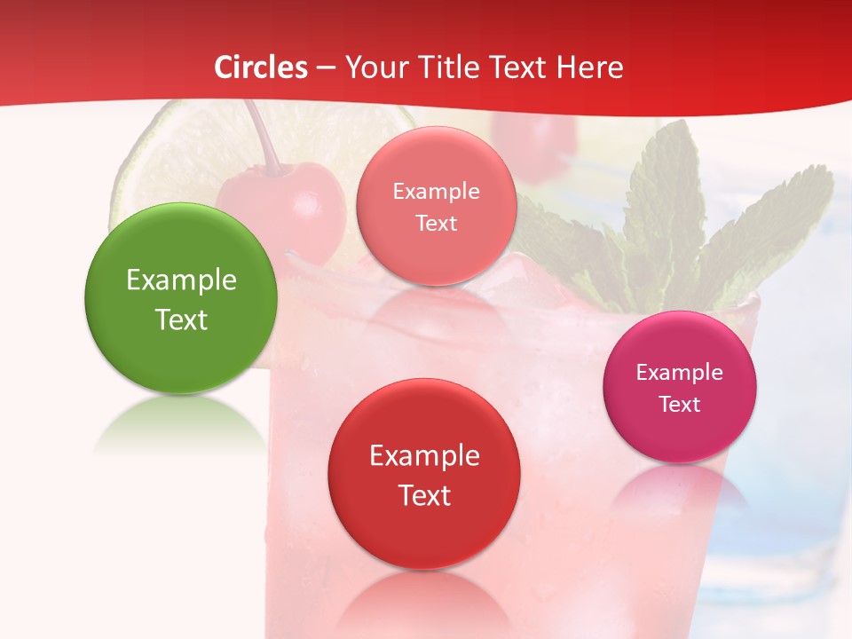 Bar Cool Berry PowerPoint Template