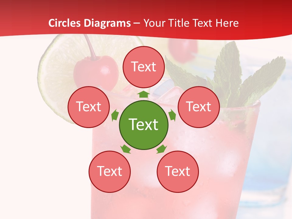 Bar Cool Berry PowerPoint Template