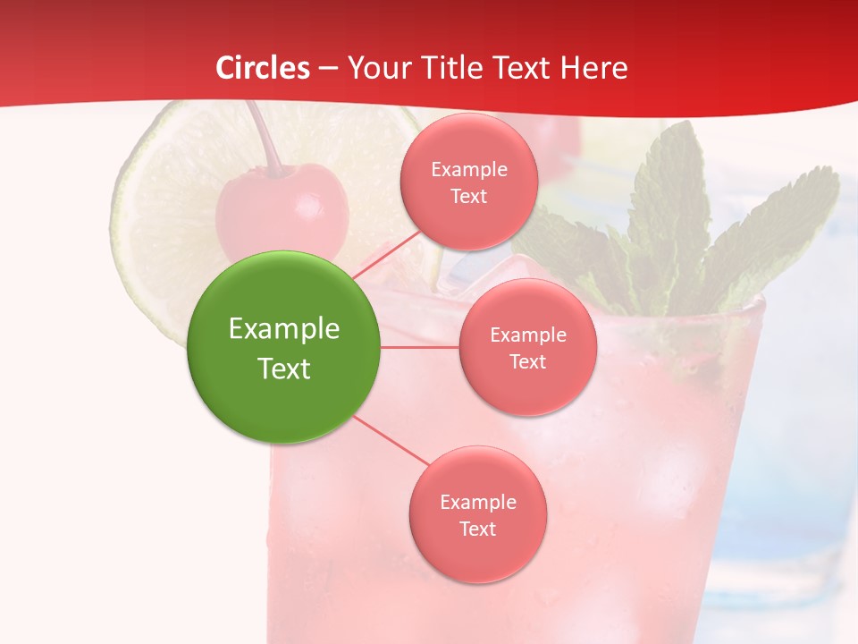 Bar Cool Berry PowerPoint Template
