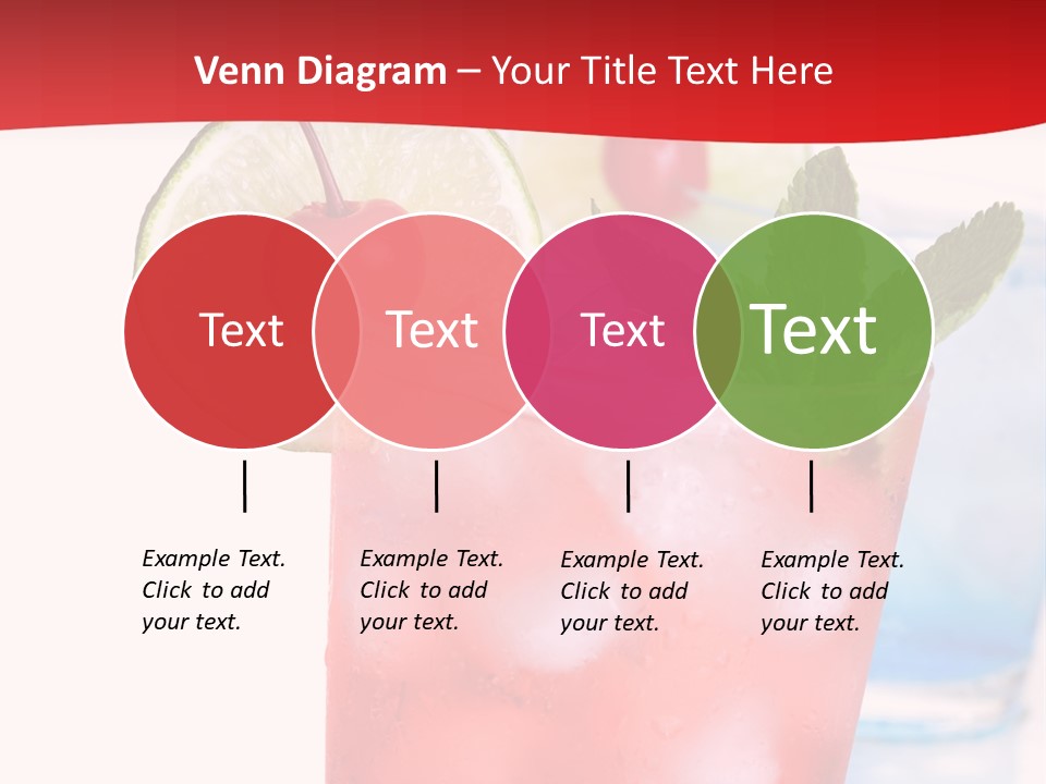 Bar Cool Berry PowerPoint Template
