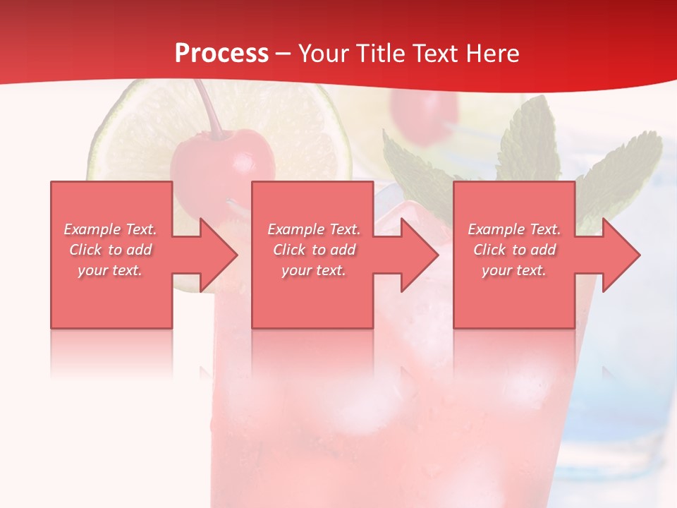 Bar Cool Berry PowerPoint Template