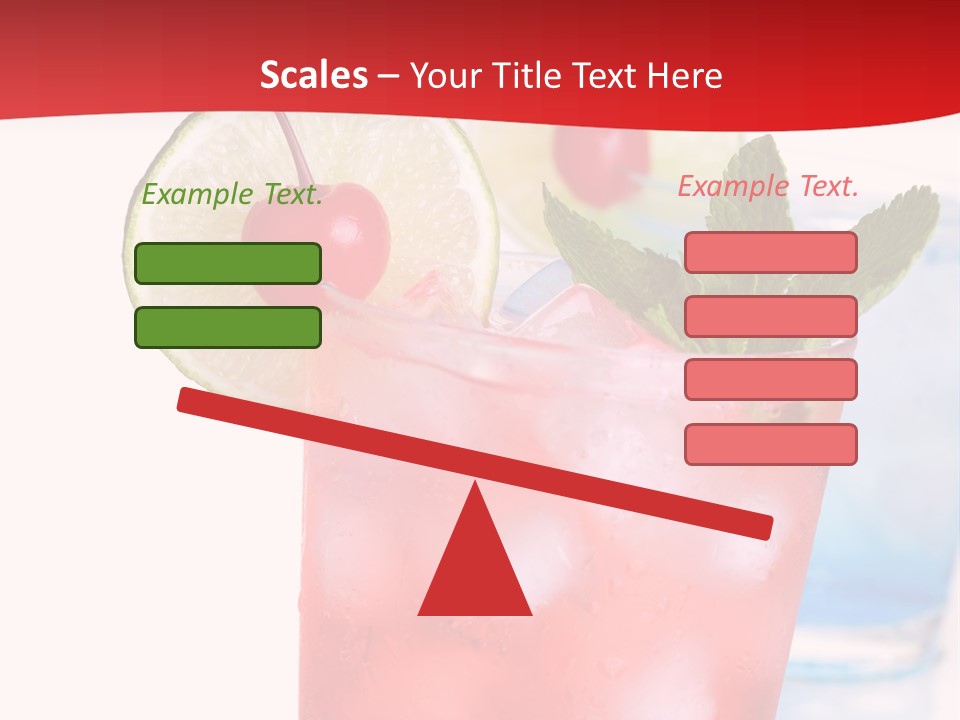 Bar Cool Berry PowerPoint Template