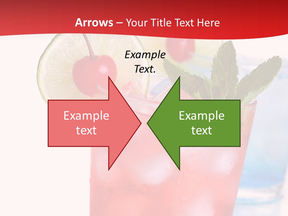 Bar Cool Berry PowerPoint Template