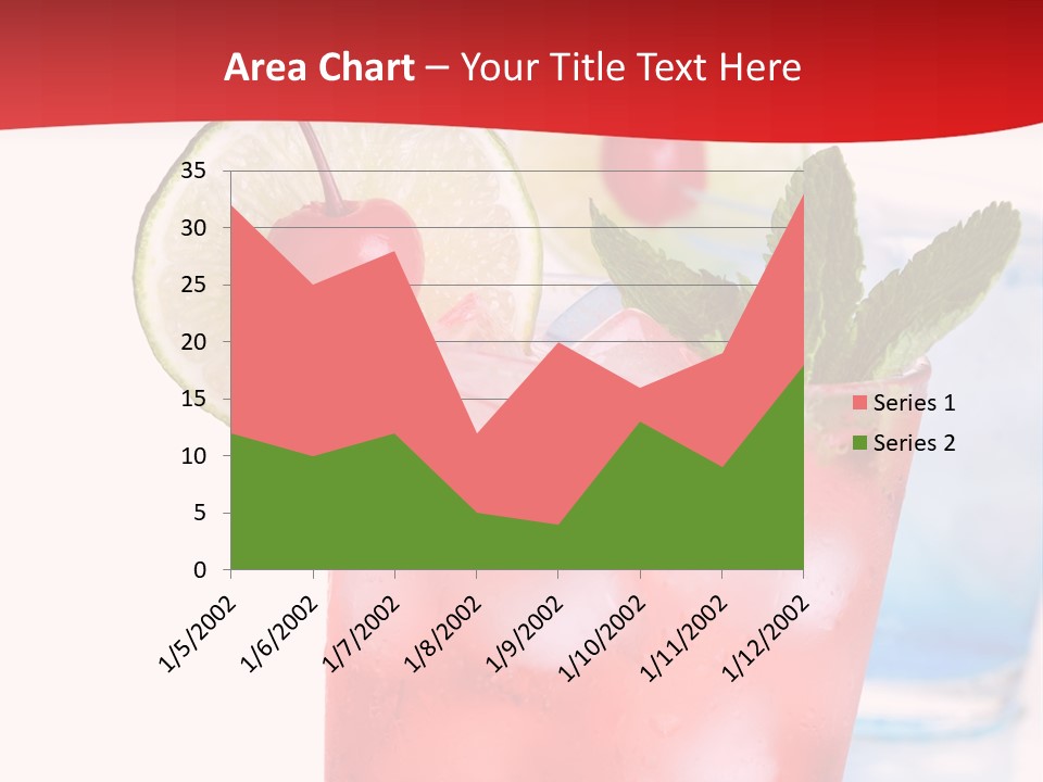 Bar Cool Berry PowerPoint Template