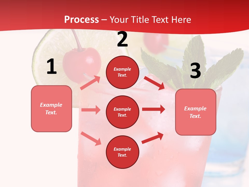 Bar Cool Berry PowerPoint Template