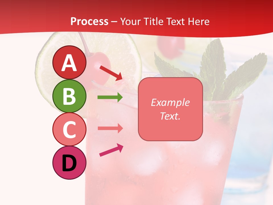 Bar Cool Berry PowerPoint Template