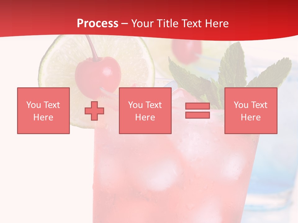 Bar Cool Berry PowerPoint Template