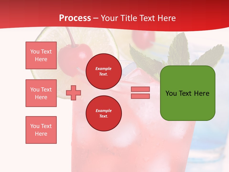 Bar Cool Berry PowerPoint Template