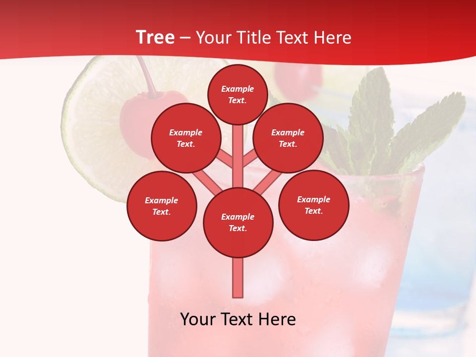 Bar Cool Berry PowerPoint Template