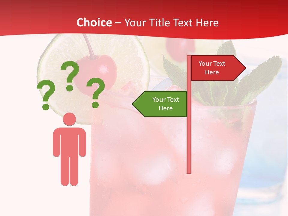Bar Cool Berry PowerPoint Template