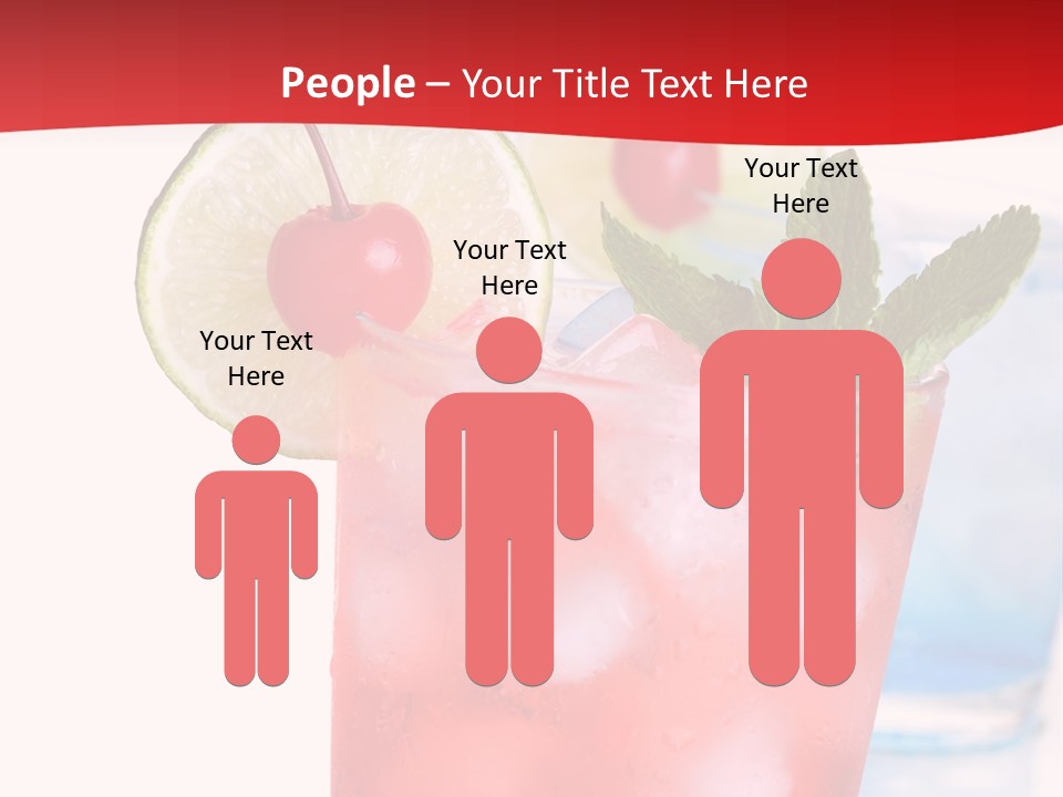 Bar Cool Berry PowerPoint Template