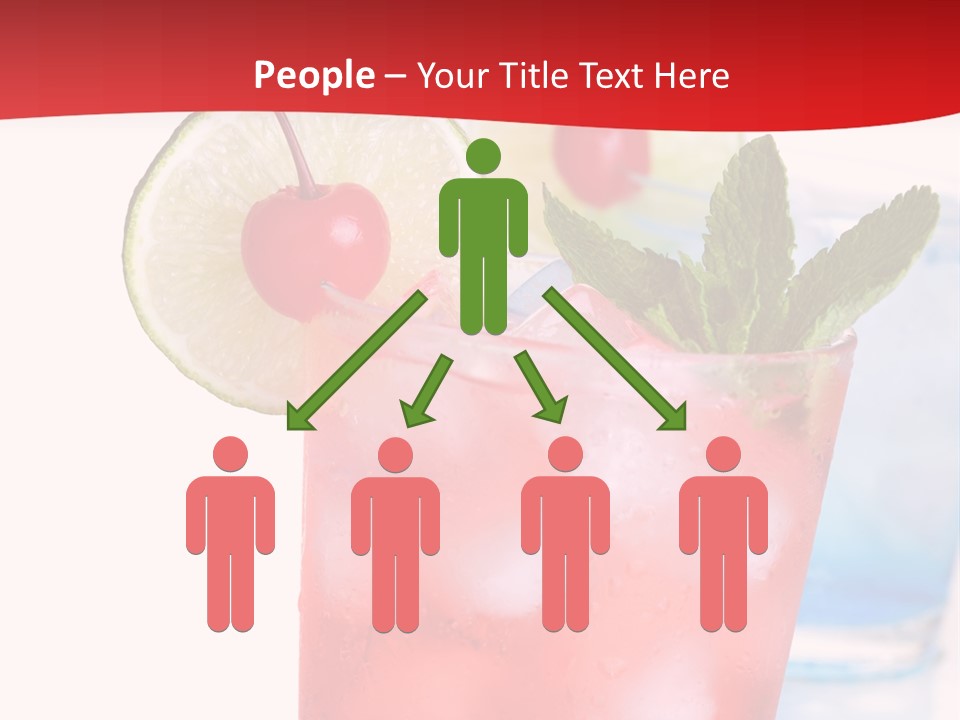 Bar Cool Berry PowerPoint Template
