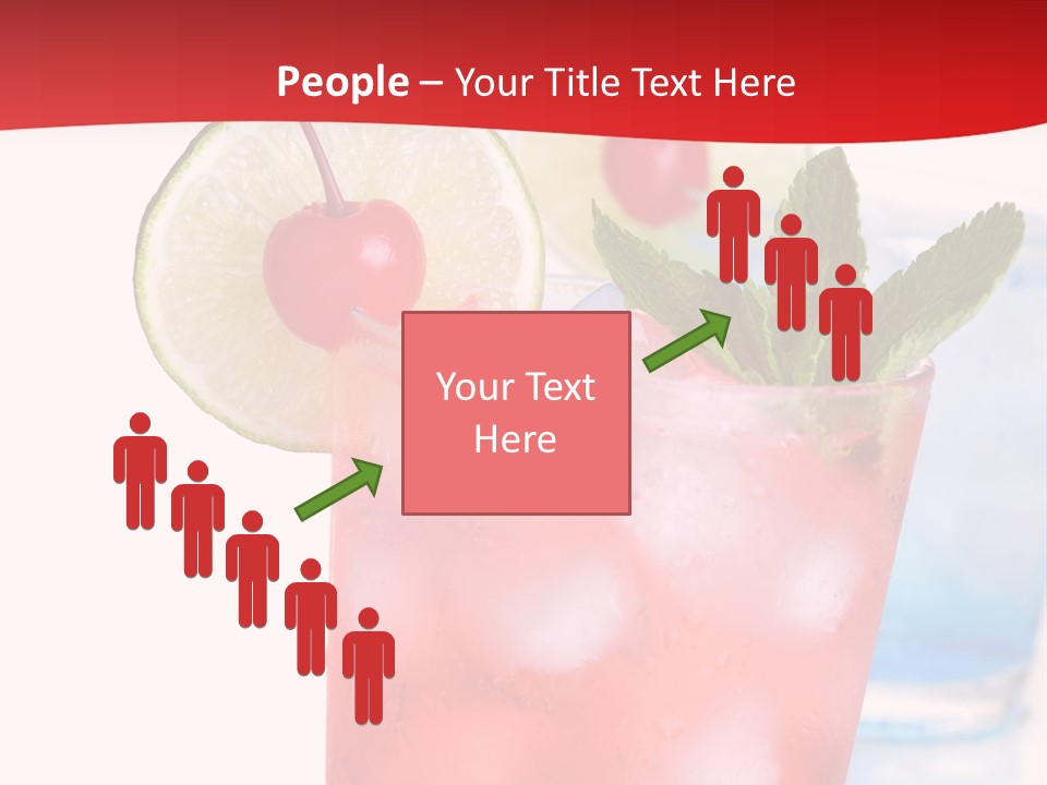 Bar Cool Berry PowerPoint Template